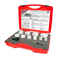 Набор коронок Bi-metall Universal 19-64мм HSSE-Co8 12пр Ruko 126303