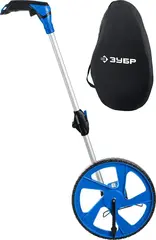 ЗУБР 0.1 - 9999 м, измерительное колесо, (курвиметр) со складной алюминиевой рукояткой,Профессионал(34880)