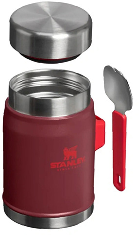Картинка термос для еды Stanley classic 0.4l Cranberry - 1