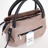 Сумка Саломея 278 македония тауп + черный