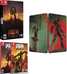 Игра Doom Eternal (Steelbook Edition) (Switch) (Б/У)