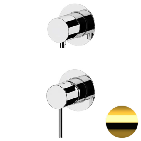 Remer X93PWBDO Смеситель для душа Remer X Style X93PWBDO, золото глянцевое