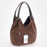 Сумка Саломея 101 эко-замша шоколад