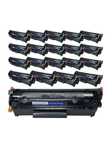 Картридж Q2612A / FX-10 / Cartridge 703 Universal для HP LJ 1010/1012/1015, 3030, CANON MF 4120, LBP 2900 (2,5K) (compatible) УПАКОВКА 20шт