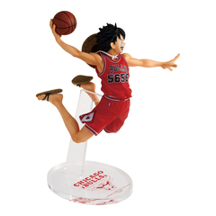 Фигурка Banpresto One Piece х NBA: Monkey D. Luffy (Chicago Bulls)
