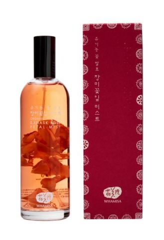 Organic Flowers Damask Rose Petal Mist