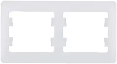РАМКА 2-постовая , горизонтальная, БЕЛЫЙ  GSL000102