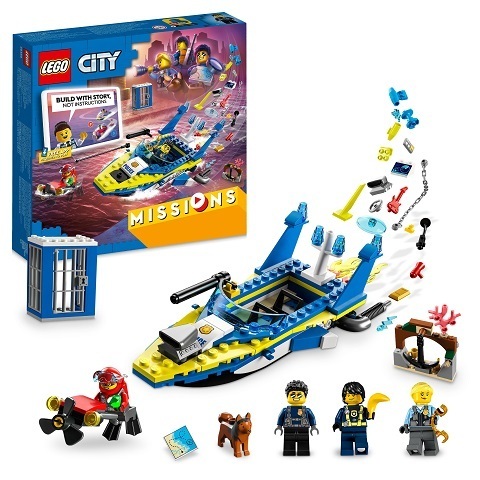 Lego konstruktor City 60355 Water Police Detective Missions