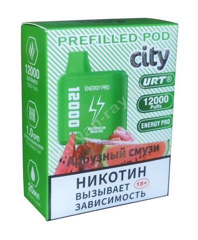 Картридж City Energy Pro Арбузный Смузи 12000 затяжек