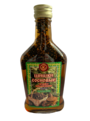 СИРОП “ШИШКИ СОСНОВЫЕ НА МЕДУ И КЕДРОВОЙ ЖИВИЦЕ”, 250 мл.