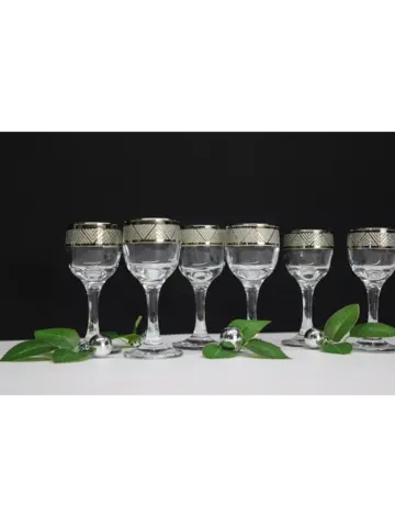 Подарочный набор рюмок Золотое сечение