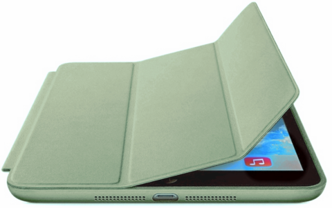 Чехол книжка-подставка Smart Case для iPad 7, 8, 9 (10.2") - 2019г-2021г (Фисташковый)