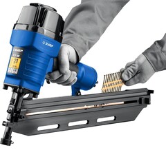 ЗУБР П21-90, гвозди тип 21 (50-90мм), Пневматический нейлер (гвоздезабиватель), Профессионал (31931)