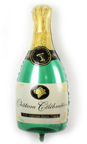 К Фигура, Бутылка шампанского, 39''/99 см, 1 шт.