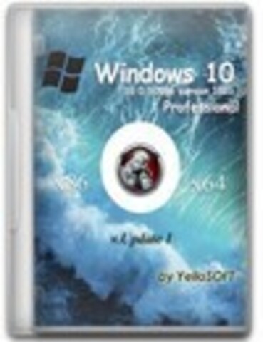 Windows 10 x86/x64 Professional 10.0.10586 V.1511 v.Update 1 by YelloSOFT [2016, RUS]