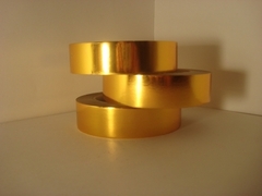 Лента металл (3 см*50 ярд) золото