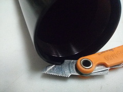 Внешний стакан пера вилки для Kawasaki Z750 2007-2012 г.в. black