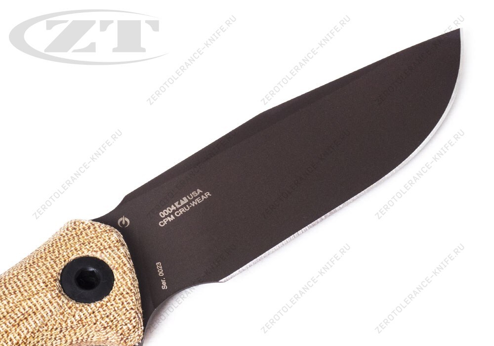 Нож Zero Tolerance 0004 CPM Cru-Wear FIXED - фотография 