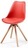 Стул Lars красный пластик La Forma Испания 