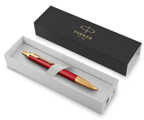 Parker IM Premium - Red GT, шариковая ручка, M