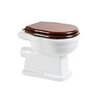 BelBagno BB115SCM-ORO Сиденье МДФ, Soft close металлическое крепление, петли Золото