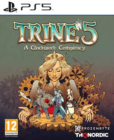 Trine 5: A Clockwork Conspiracy (диск для PS5, интерфейс и субтитры на русском языке)