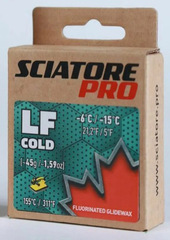 Парафин лыжный Sciatore Pro LF COLD 45гр. св.зеленый -6°..-15°