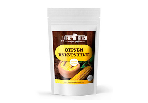 Кукурузные отруби Династия Вкуса, 200г
