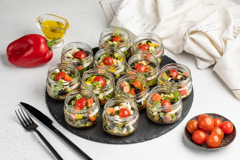 Мини сет из греческого салата, 12 шт.