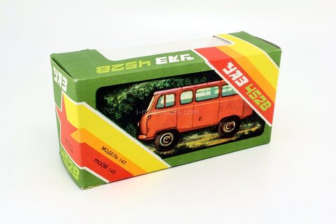 Box UAZ-452V USSR 1:43 scale models Russia Agat Mossar Tantal