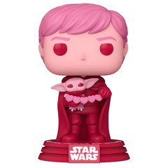 Фигурка Funko POP! Star Wars: Valentines Luke Skywalker with Grogu (494)