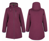 Утепленная парка Noname Wass Padded Parka Dark Rasberry женская