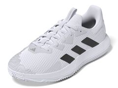 Теннисные кроссовки Adidas SoleMatch Control Clay - white/black