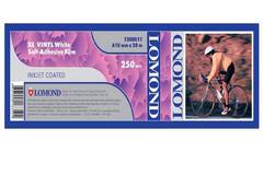 Плёнка LOMOND XL Vinyl White Self-Adhesive Film - самоклеящийся винил (бумажная подложка), 610мм х 20м  250мкм втулка 2
