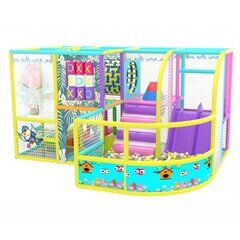 Детский игровой лабиринт «Клевер» 16,1м² (3,5*4,6*2,5м)