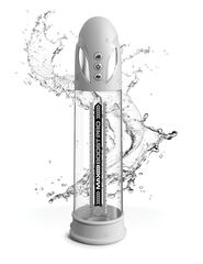 Белая вакуумная автоматическая помпа Max Boost Pro Flow - 