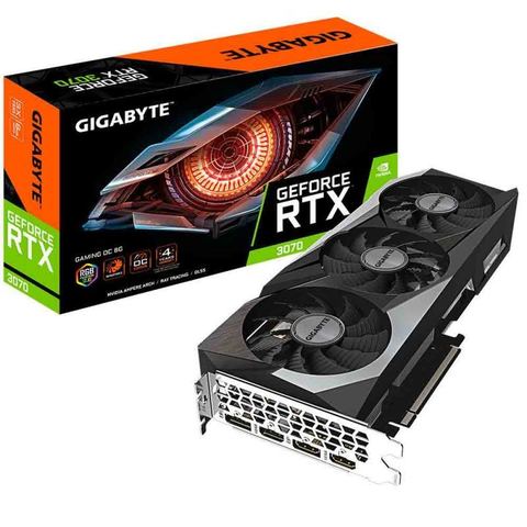 Видеокарта PCI-E 8192Mb Gigabyte GeForce RTX 3070 Gaming OC, GeForce RTX3070