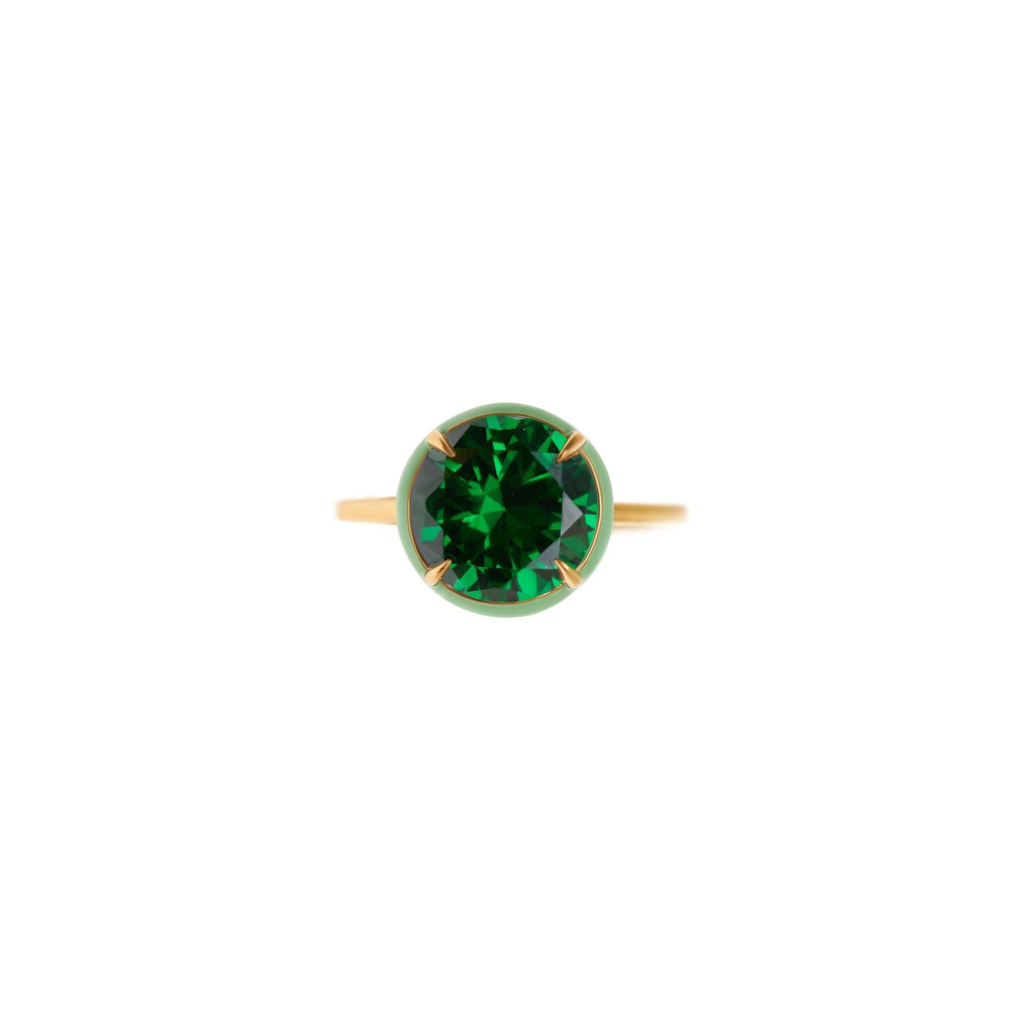 VIVA LA VIKA Кольцо Macaroon Ring – Pistachio viva la vika кольцо square macaroon ring – caramel