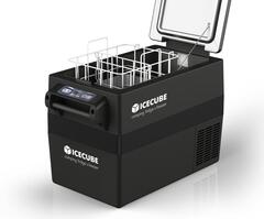 Компрессорный автохолодильник ICECUBE IC40 (12V/24V/220V, 39л) черный