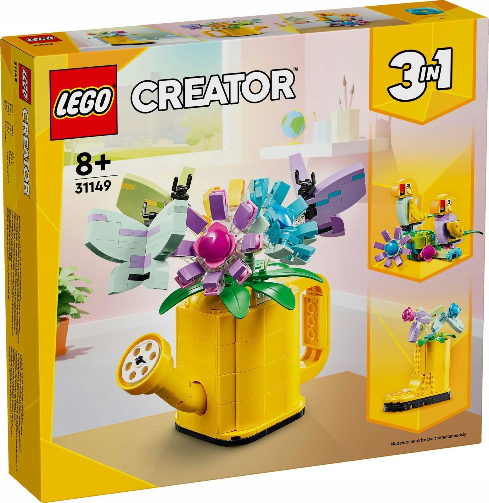 Конструктор LEGO Creator - Цветы в лейке 3 в 1 - Лего Креатор 31149 купить  в Москве | Доставка по России.