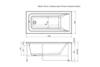 Aquanet 239595 Панель фронтальная BRIGHT 145 (239595)