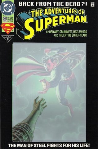 The Adventures of Superman #500 – Back from the dead