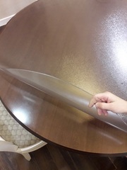 Скатерть круглая рифленая диаметр 115 см
