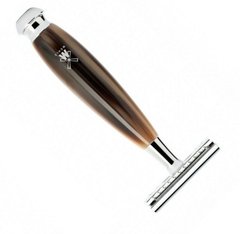 Станок для бритья MUEHLE VIVO, смола, цвет рога