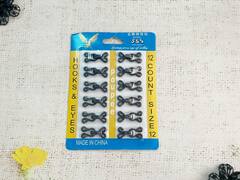 Крючки пришивные в оплетке, №12, р. 30*13 мм