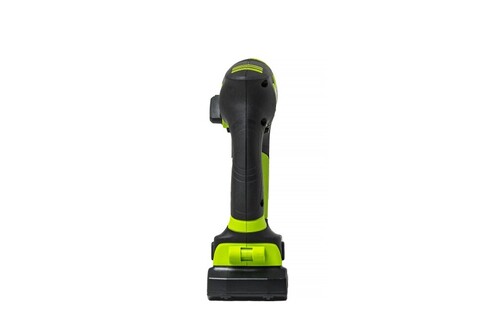 Перфоратор Greenworks GD24SDS1k2, 24v, 1,2 Дж, в комплекте с АКБ 2 А·ч и ЗУ (аккумуляторный)
