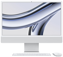 Apple iMac 24" Retina 4,5K, M3 (8C CPU, 10C GPU, 2023), 16 ГБ, 512 ГБ SSD, Серебристый (Silver)