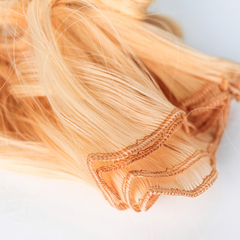 Волосы для кукол, трессы кудри Premium, светлый блонд, 13-15 см*1 метр, набор 2 шт