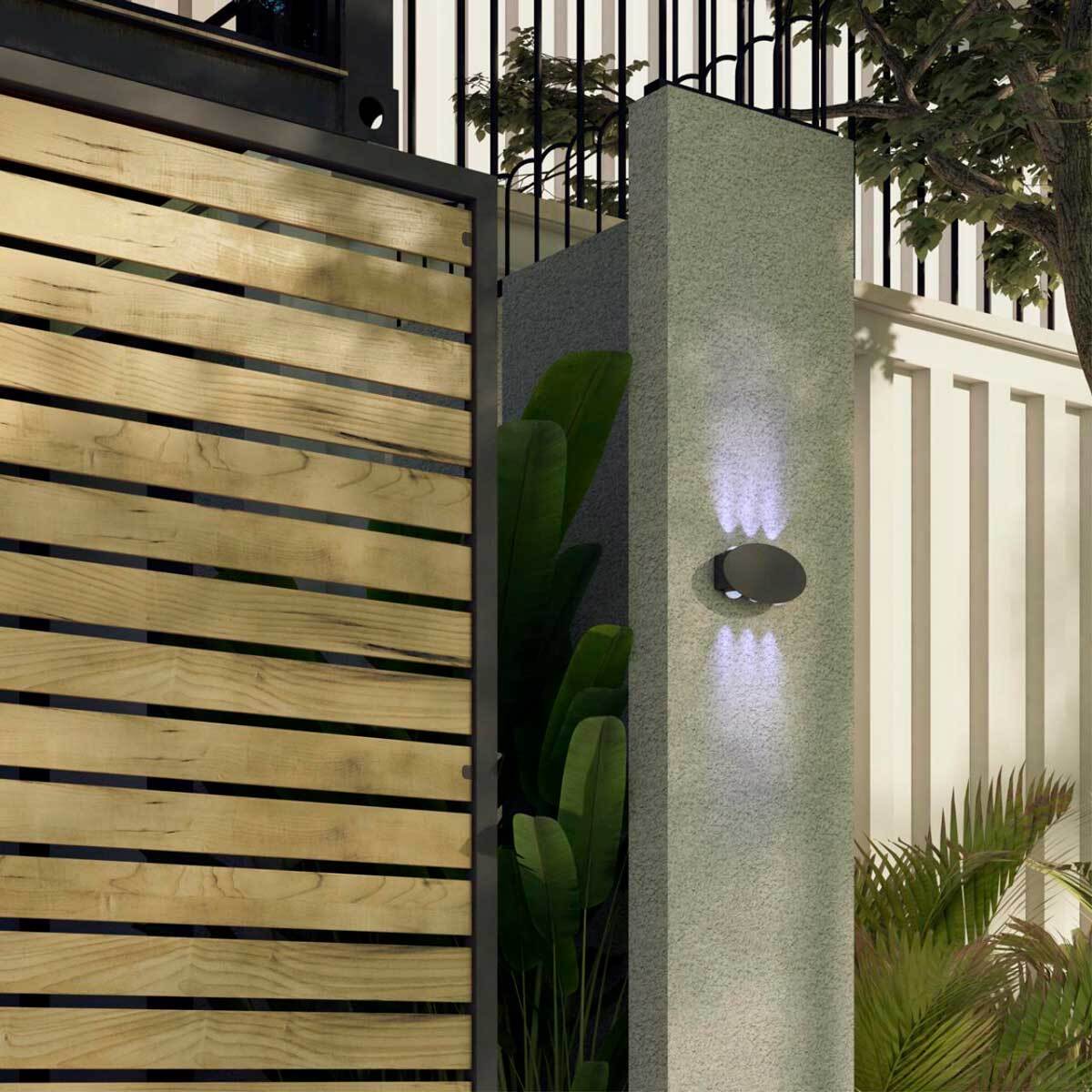 Уличный настенный светодиодный светильник Novotech Street Calle 358563