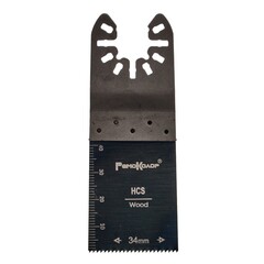 74-6-033 Насадка для МФИ режущая пазовая прямая, зуб 1,4мм, ширина 34мм, длина 42мм (РемоКолор)